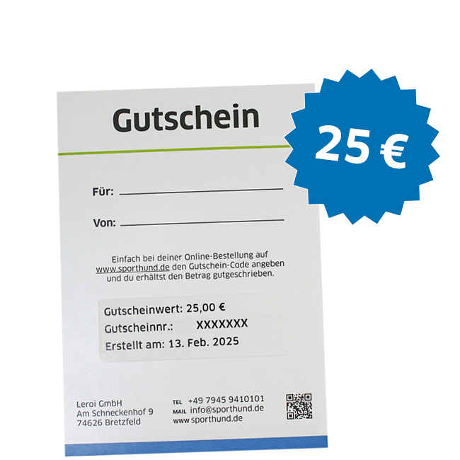 25€ Gutschein