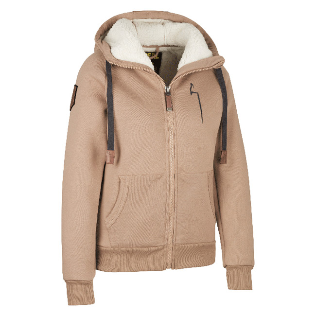 DOGGER Winterhoodie Damen Camel