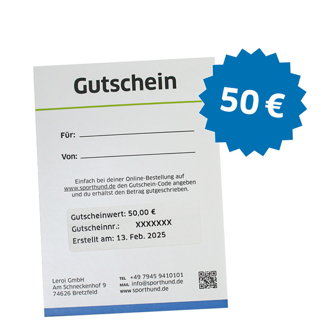 50€ Gutschein